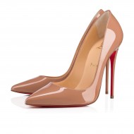 Christian Louboutin So Kate 120mm Patent Leather Pumps Nude Women