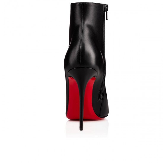 Christian Louboutin So Kate Booty 100mm Leather Ankle Boots Black Women