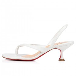 Christian Louboutin Taralita 55mm Kid Sandals White Women